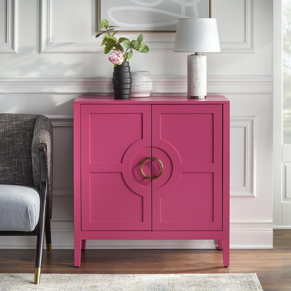 Pink outlet buffet table