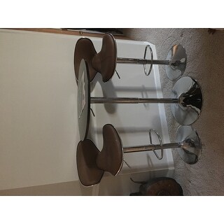 Porch & Den Bixby 27-inch Adjustable Bar Table