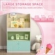 preview thumbnail 12 of 13, Toy Storage Cabinet, Kids Bookcase Children's Bookshelf for Kids Room