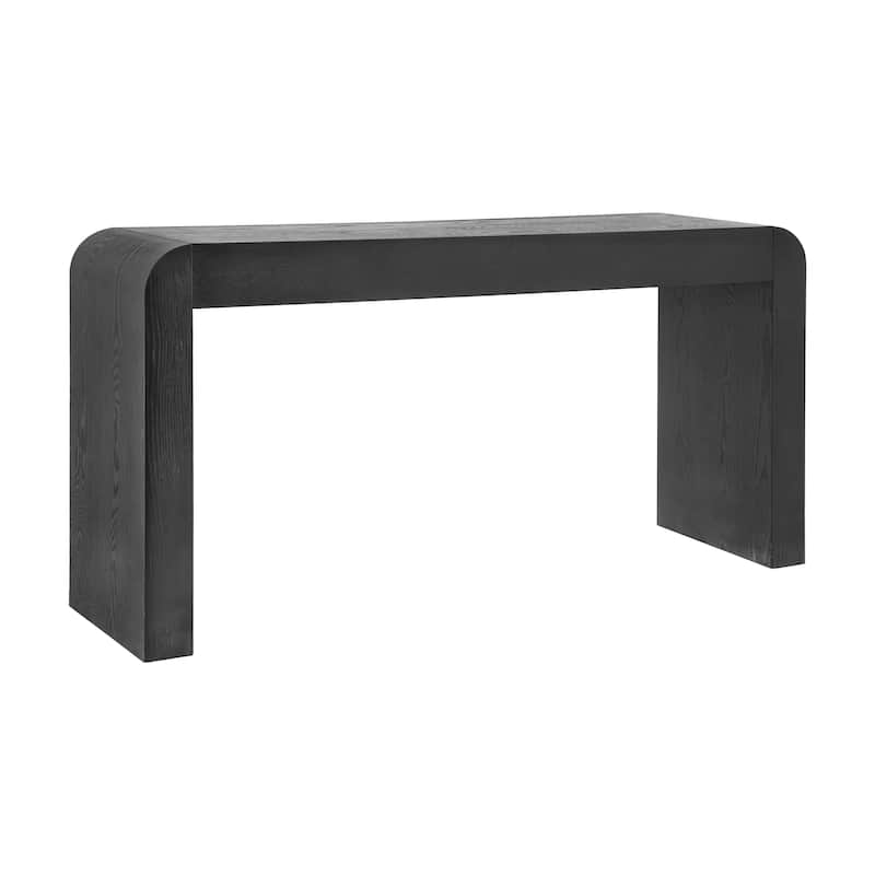 Christopher Knight Home - Astra Modern Ash Veneer Console Table with 2 Drawers and Metal Handles