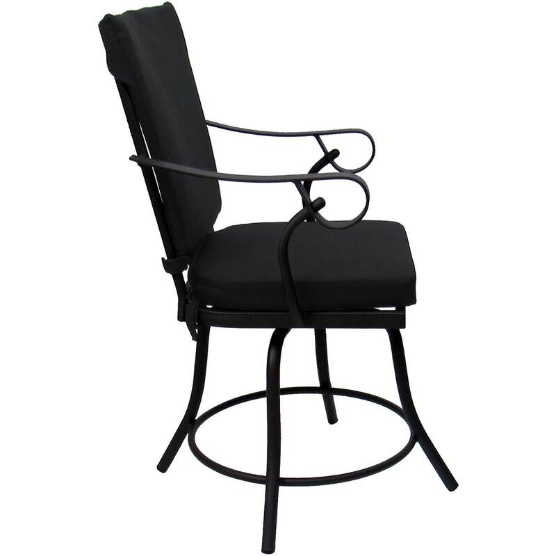 Outdoor or Indoor Patio Swivel Dining Chair - Jamey