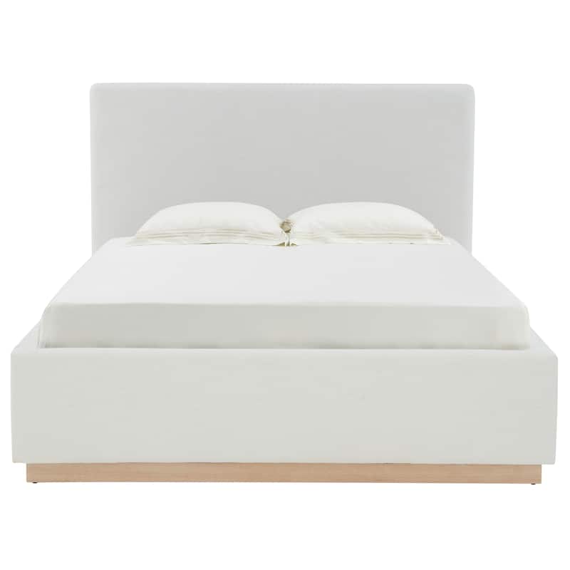 SAFAVIEH Couture Pippin Linen King Bed
