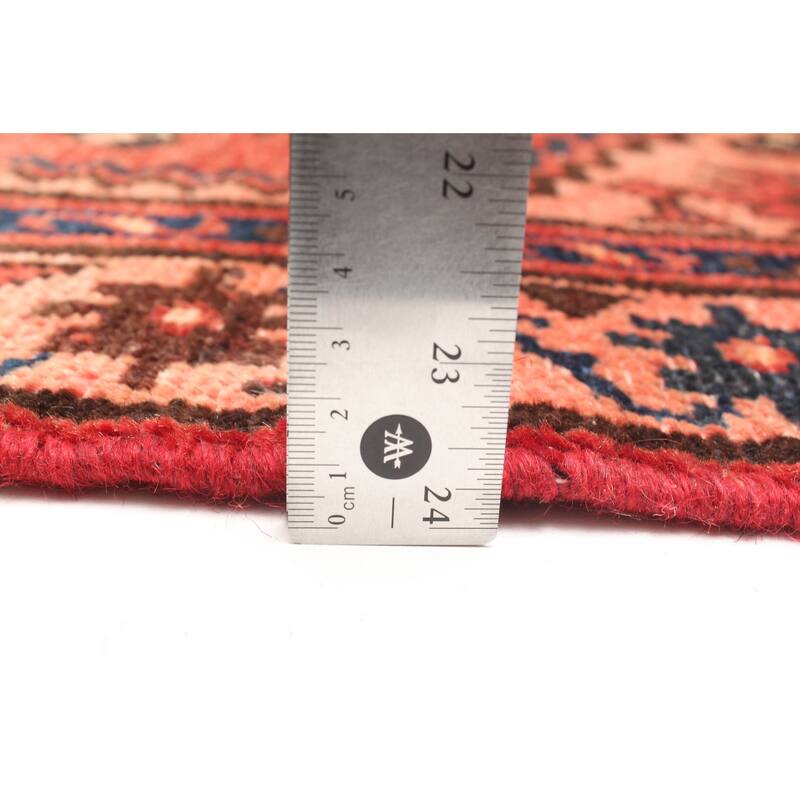 ECARPETGALLERY Hand-knotted Andelz Red Wool Rug - 3'2 x 6'3