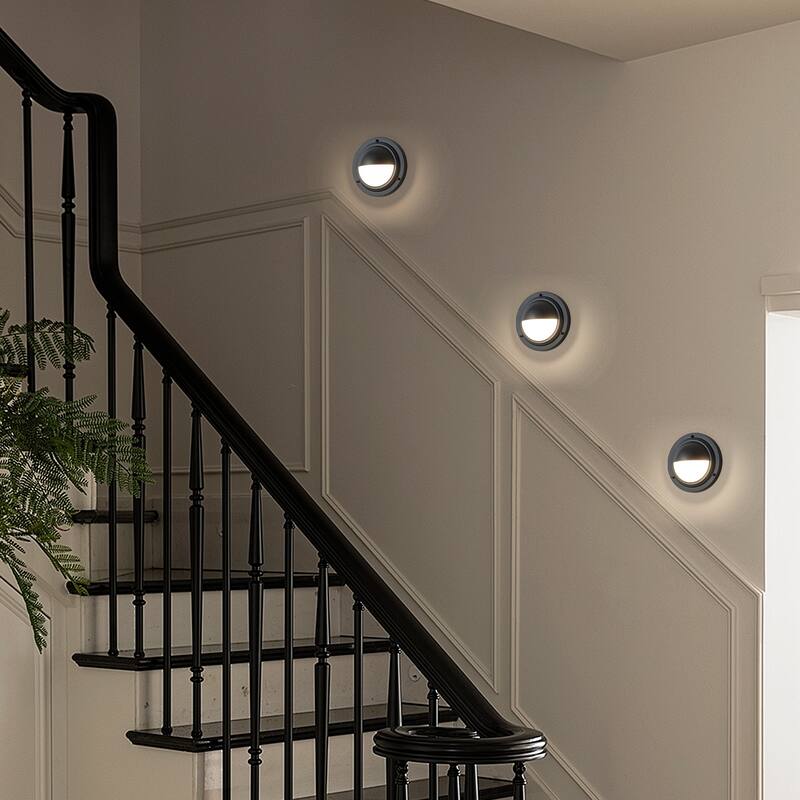 C Cattleya Integrated LED 3CCT Wall Sconce with Frosted Glass
