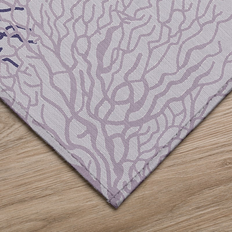 Indoor/ Outdoor Surfside Coral Rug New