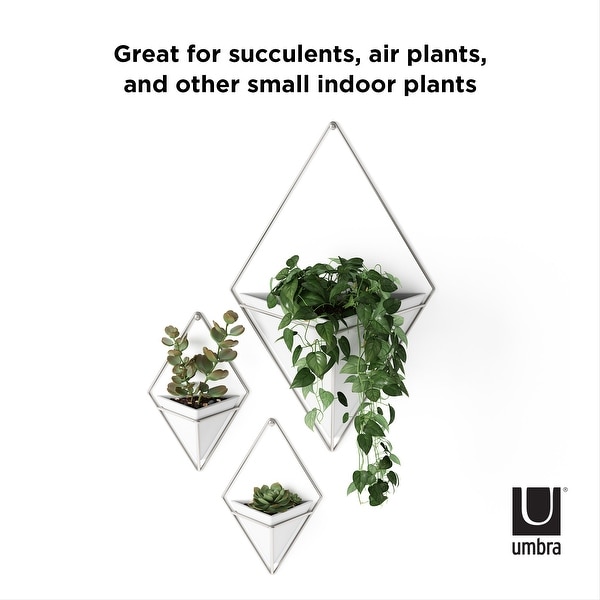 Umbra TRIGG SMALL Wall Vessel (Set of 2). Opens flyout.