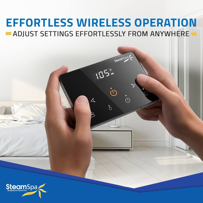 Oasis Series 4500-Watts Steam Generator with Continuous Steam Plus Fully Wireless Handheld Control