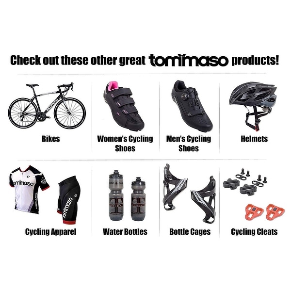 Tommaso Pista Womens Road Bike Cycling Spin Shoe Dual Cleat Compatibility