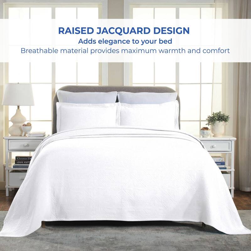 Superior Celtic Circle Cotton Decorative Bedspread Set