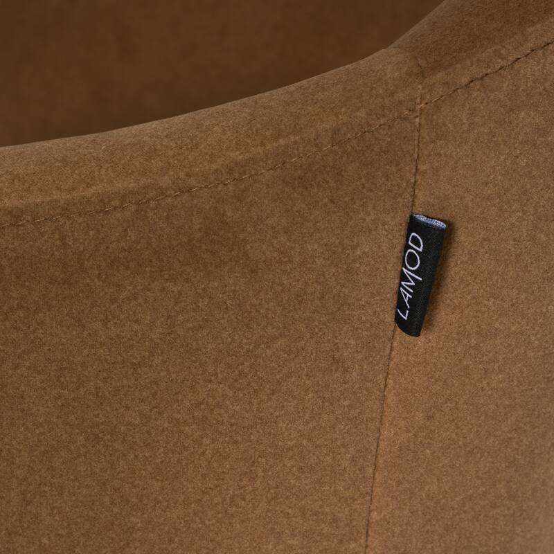 Modrest Timothy Modern Brown Fabric Dining Chair