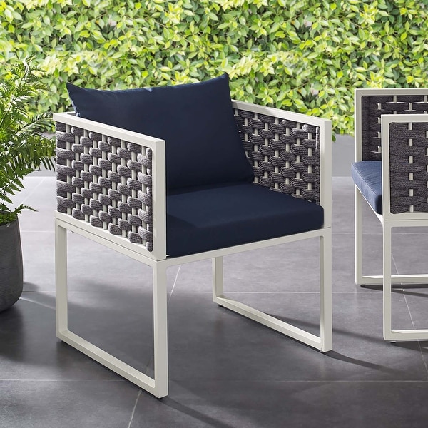Stance Outdoor Aluminum Dining Armchair. Opens flyout.