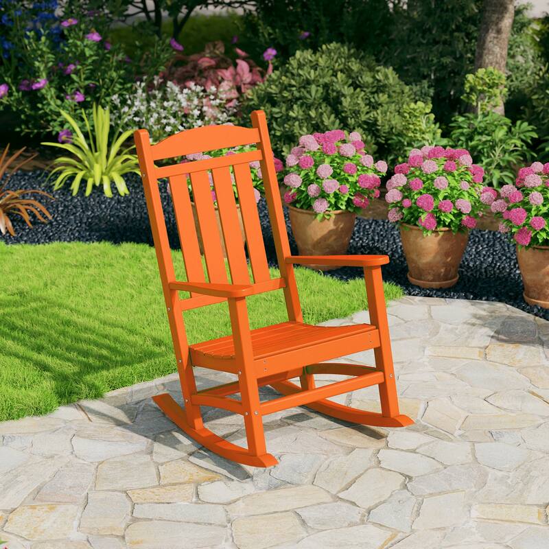 Laguna Hdpe All Weather Outdoor Patio Rocking Chair