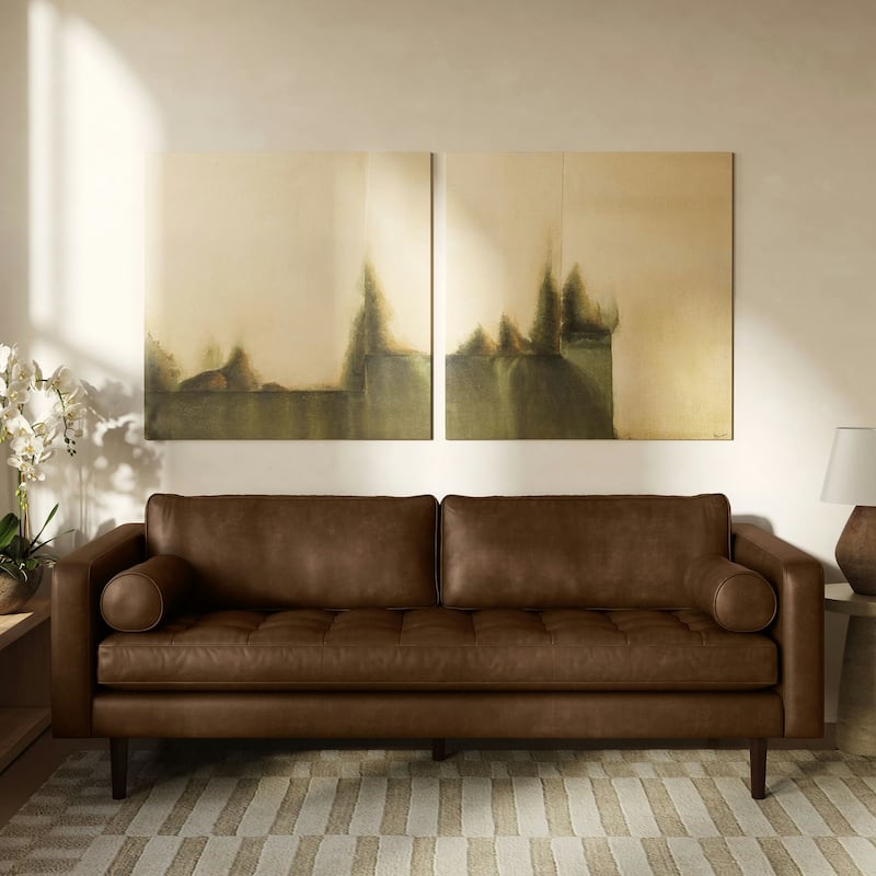 Poly & Bark Napa 88.5" Sofa - Genuine Italian Leather