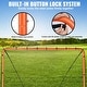 preview thumbnail 3 of 5, VEVOR Lacrosse Goal,Folding Portable Backyard Lacrosse Training Equipment,Perfect for Youth Adult Training, Orange