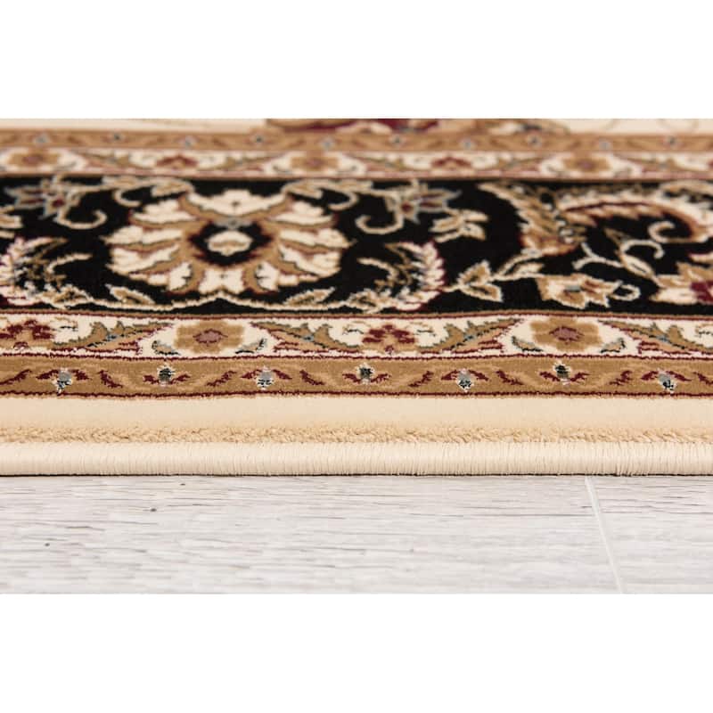 HomeRoots Oriental Traditional Square Area Rug