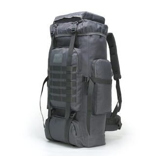 70l Hiking Backpack for Men Waterproof Military Camping Rucksack Travel Daypack - Bed Bath & Beyond - 40365372 70l Hiking Backpack for Men Waterproof Military Camping Rucksack Travel Daypack - Bed Bath & Beyond - 40365372