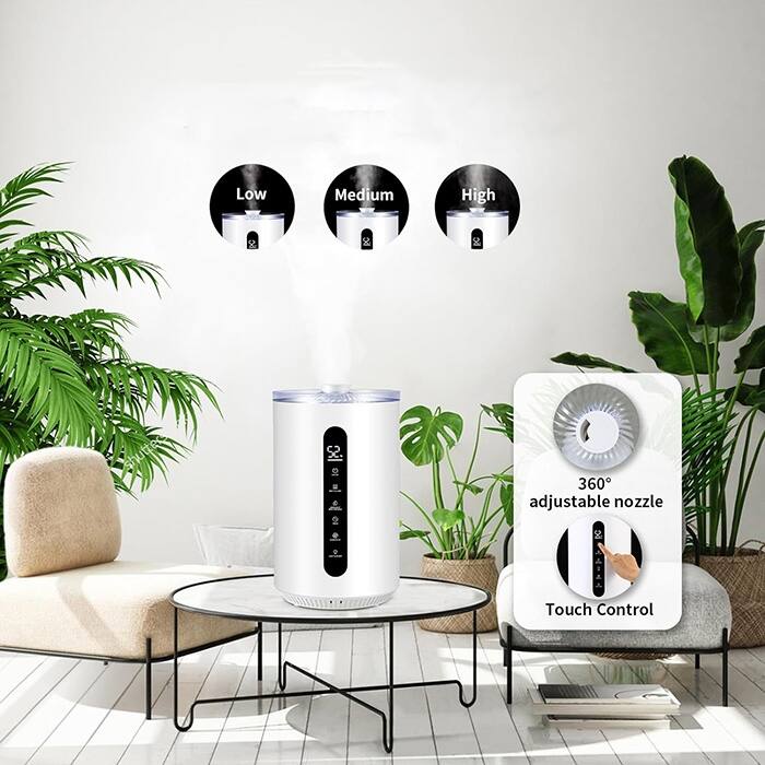 6.6L 1.74Gal Topfill Ultrasonic Warm and Cool Mist Air Humidifier Bed