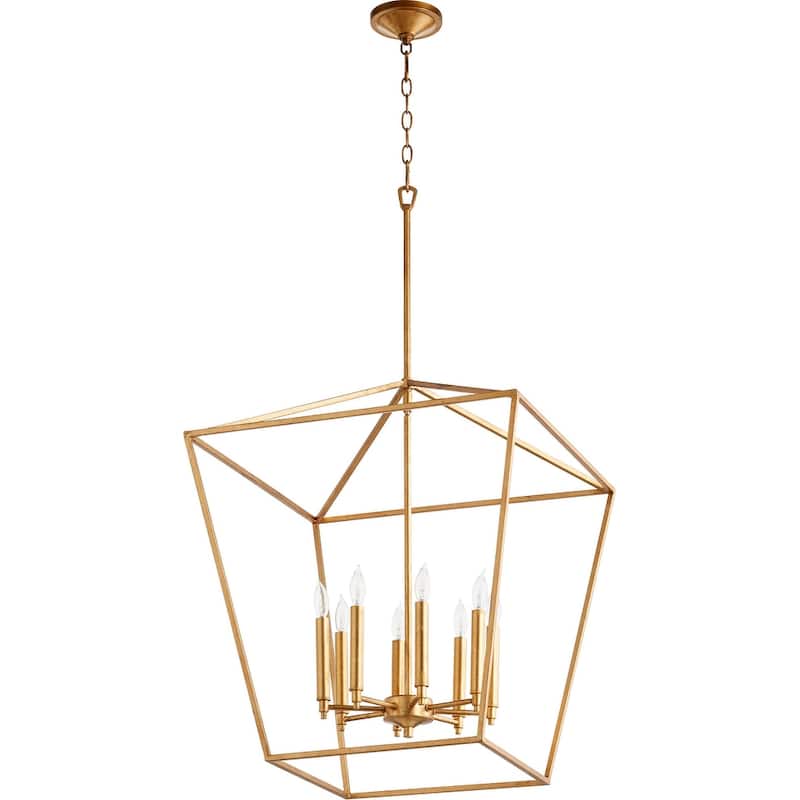 Quorum International Gabriel 8 Light 22" Wide Pendant
