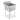30 Inch Wide NSF Stainless Steel Prep and Utility Sink by GRIDMANN - Silver