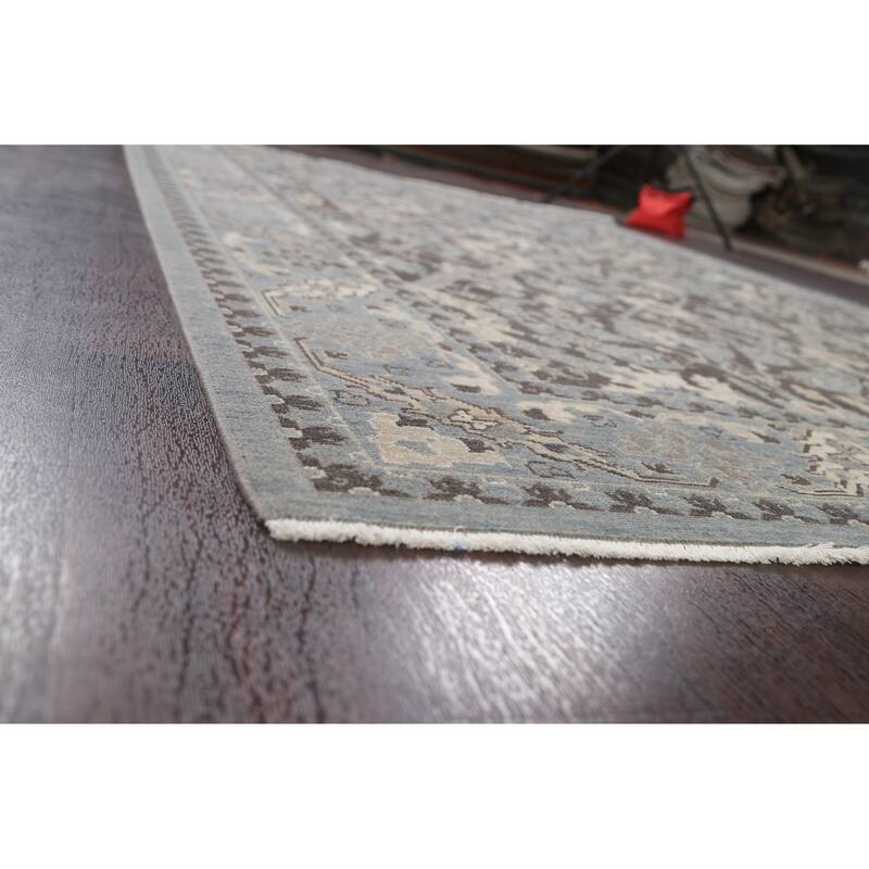 Traditional Geometric Ziegler Turkish Home Decor Area Rug Wool Carpet - 6'7" x 9'10"