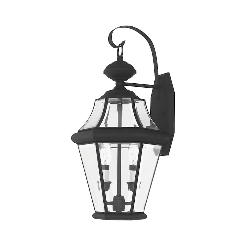 Livex Lighting Georgetown 2 Light 20-3/4" Tall Outdoor Wall Sconce