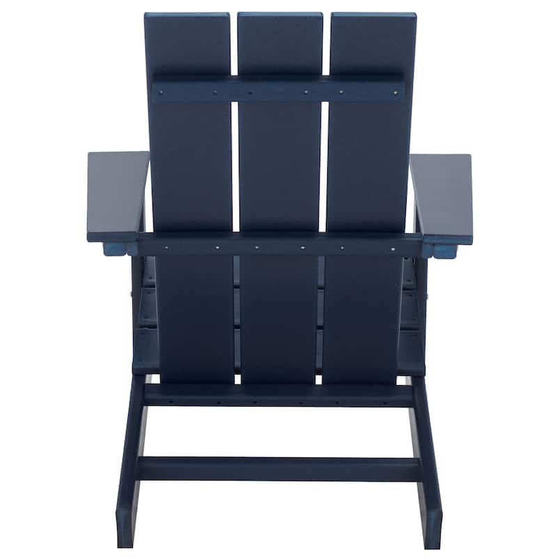 SAFAVIEH Outdoor Living All Weather Adirondack Chair - 29"W x 32"D x 33"H