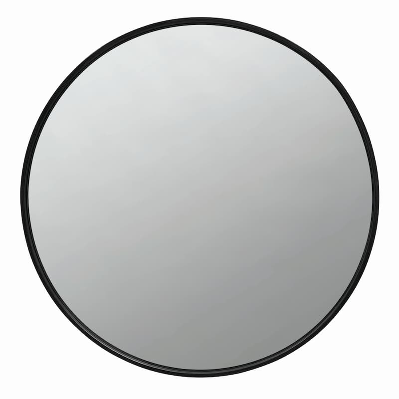 O'Malley 40 x 40 Inch Round Framed Wall Mirror