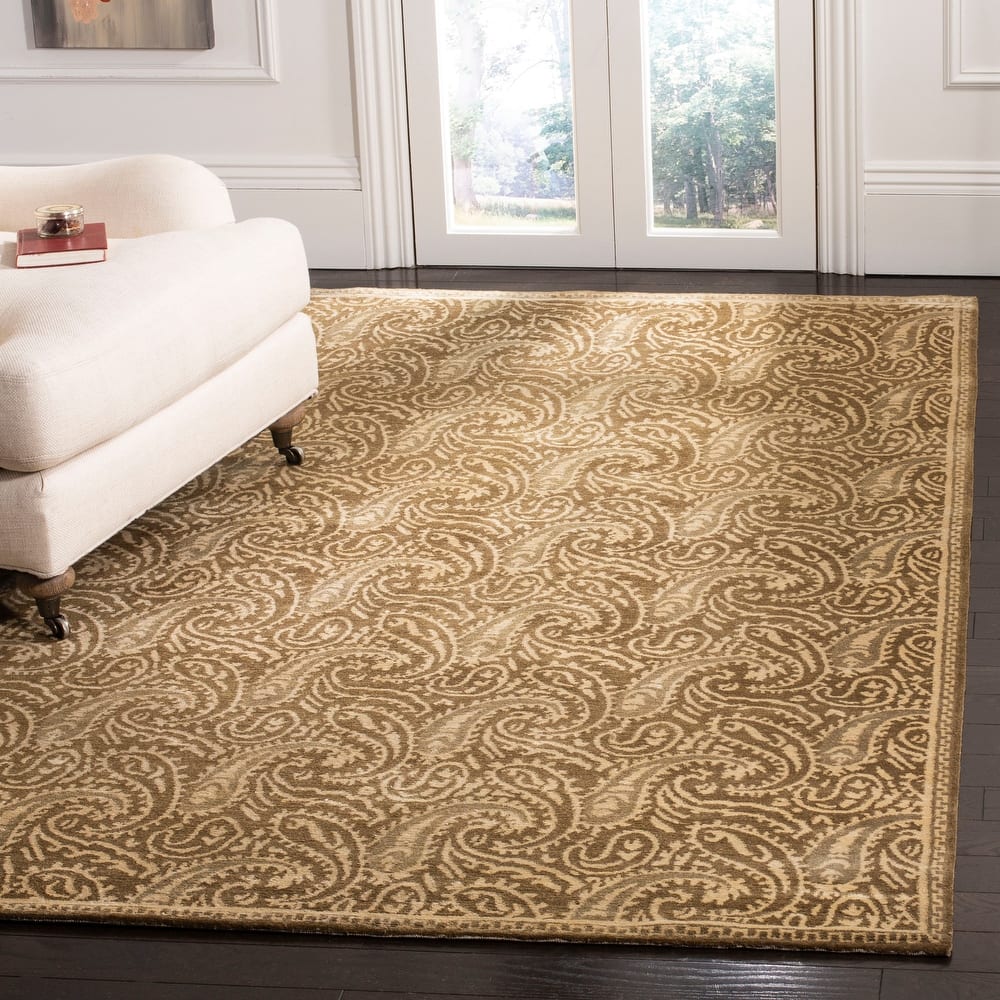 SAFAVIEH Couture Hand-knotted Kelley Silk/ Wool Rug