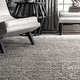 preview thumbnail 19 of 23, Nuloom Nieves Moroccan Diamond Tassel Area Rug