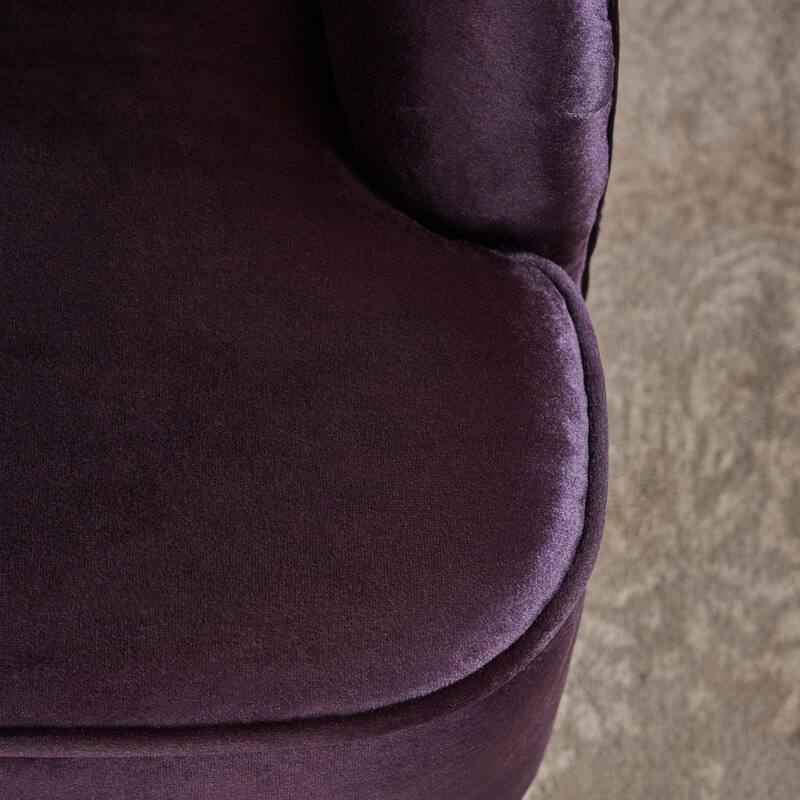 Amaia Modern Velvet Club Chairs (Set of 2) by Christopher Knight Home