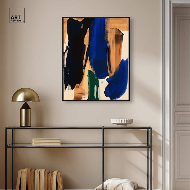 Ochre Odyssey Canvas by Art Remedy