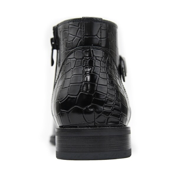 mens crocodile ankle boots
