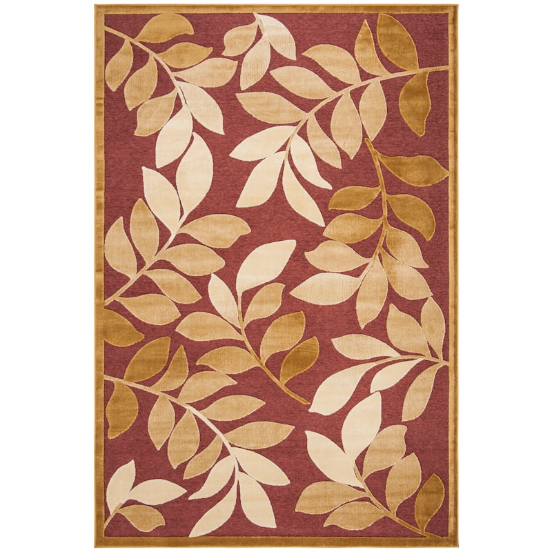Martha Stewart by SAFAVIEH Leafy Glade Viscose Rug