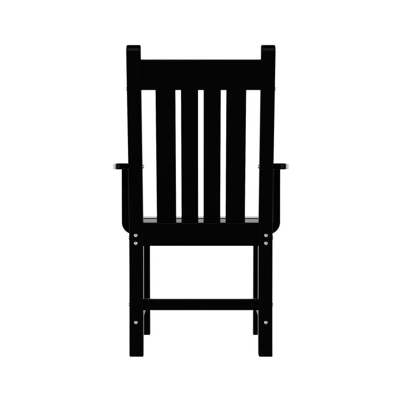 Laguna Hdpe All Weather Outdoor Patio Dining Chair With Arms