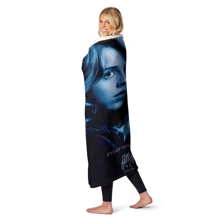 Warner Brothers Harry Potter Silk Touch Sherpa Throw Blanket