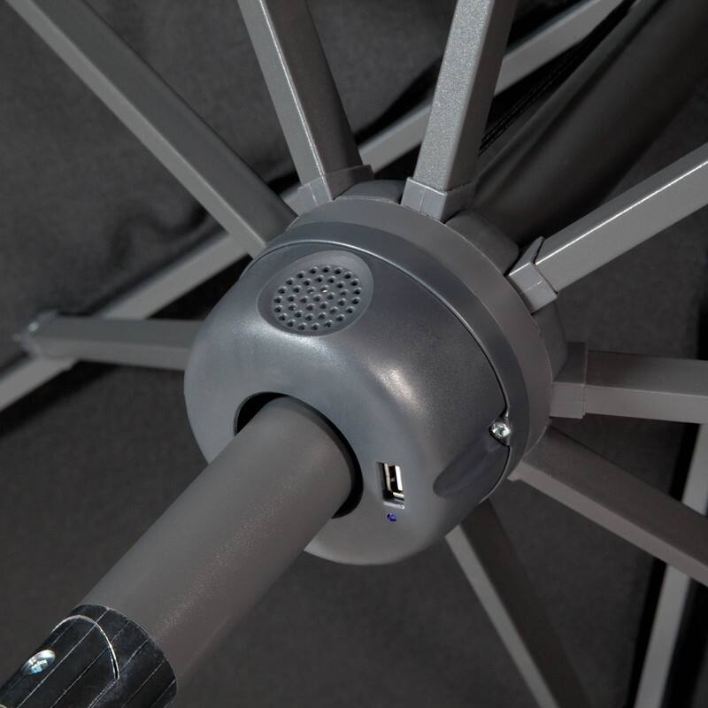 LED lit Summer Umbrella