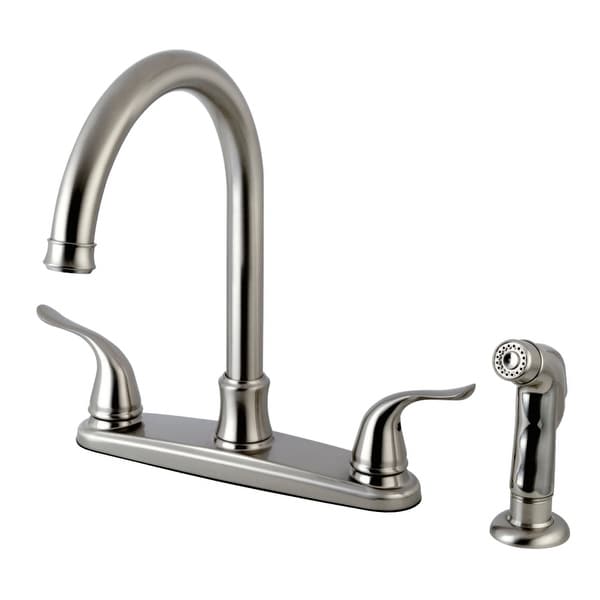 Kingston Brass FB779.YLSP Yosemite 1.8 GPM Centerset Kitchen Faucet