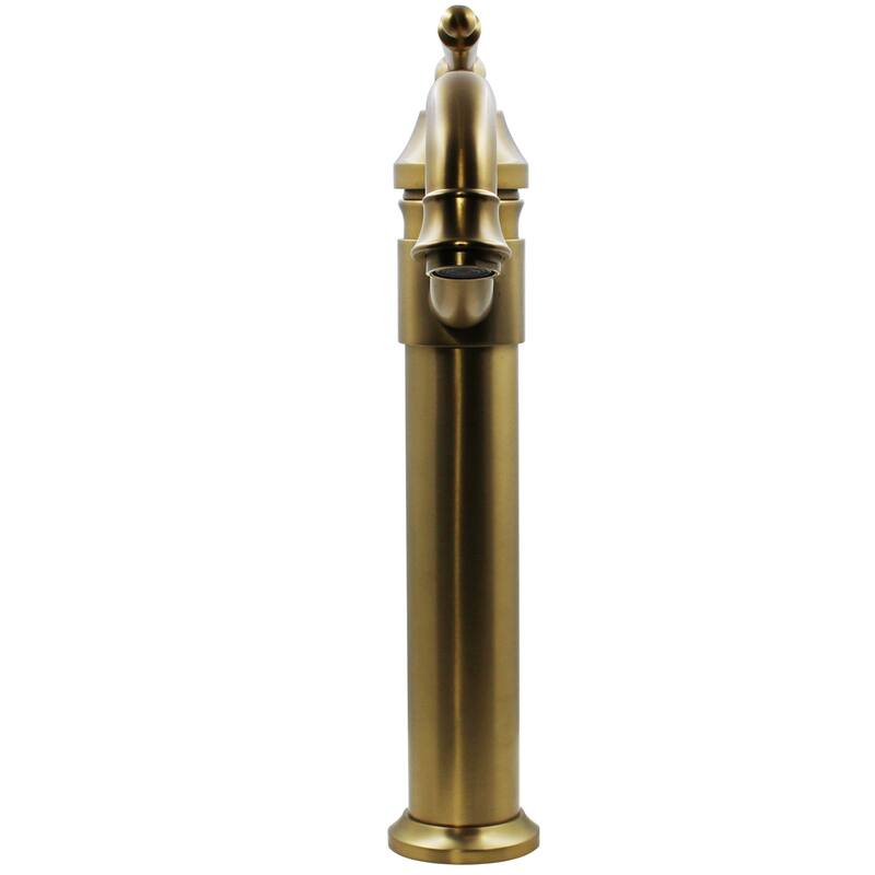 Novatto Century Brushed Nickel Vessel Faucet