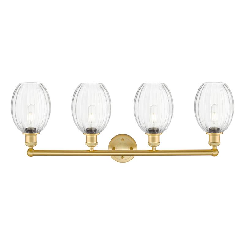 Innovations Lighting Endless Possibilities Edison - Preston - 4 Light 33" Bulb Shade Bath Vanity Light
