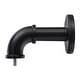 preview thumbnail 2 of 22, UTOPIA ALLEY Wall Mounted 1 inch Industrial Curtain Rods, Blackout, Wrap Around Curtain Rods, Rustic Style, Matte Black