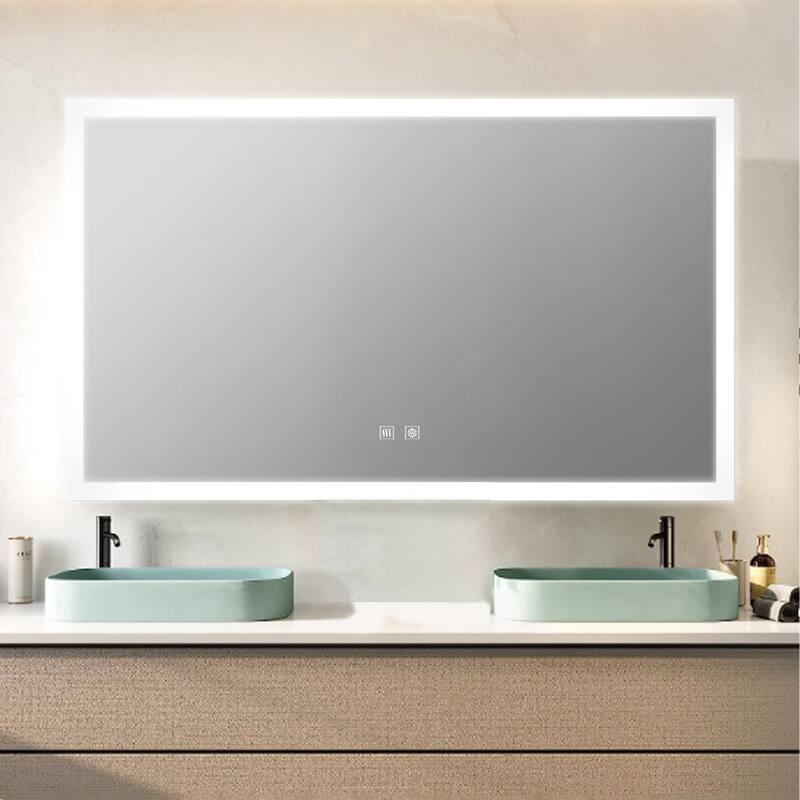 Aurorium LED Bathroom Vanity Mirror - N/A