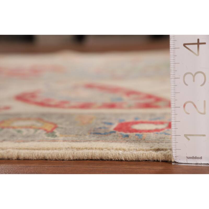 Traditional Kazak Oriental Area Rug Hand-Knotted Bedroom Wool Carpet - 5'9" x 7'11"