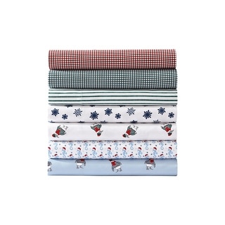 Nautica Cozy Brushed Flannel Printed Sheet Sets