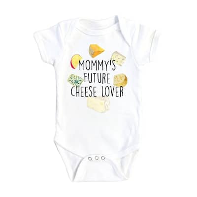Cheese Lover - Baby Boy Girl Clothes Infant Bodysuit Funny Cute Newborn