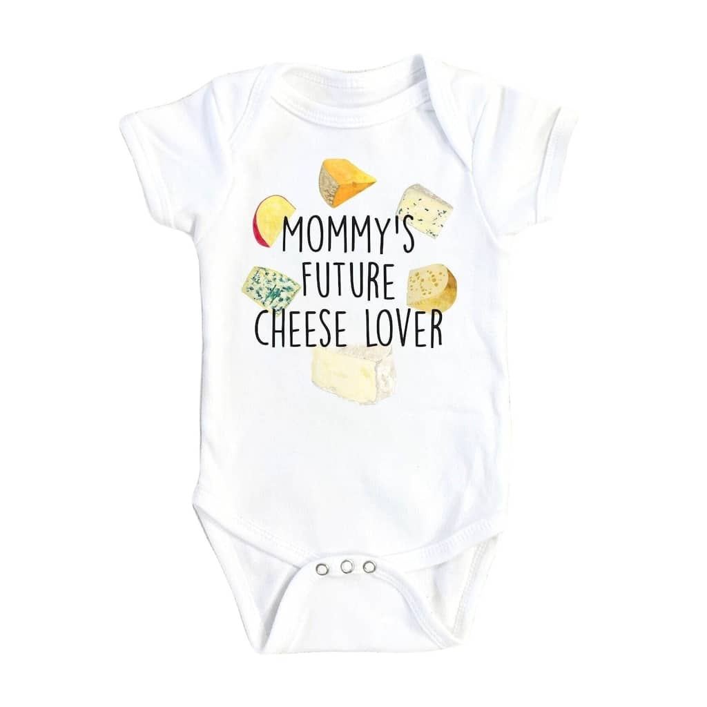 Cheese Lover - Baby Boy Girl Clothes Infant Bodysuit Funny Cute Newborn