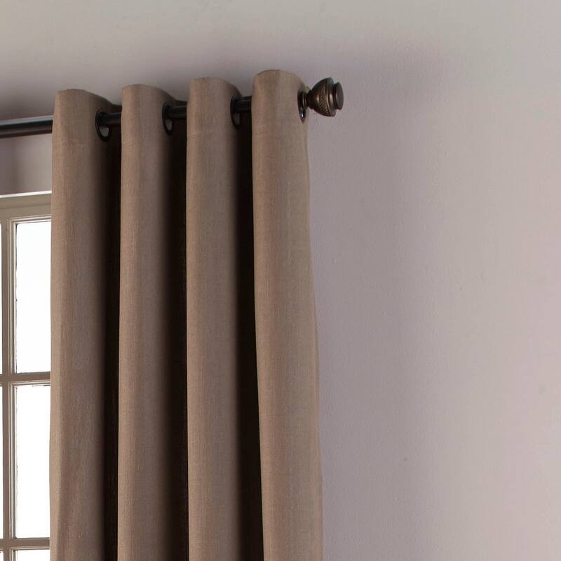 Grand Avenue Vanity Light Filtering Grommet Curtain panel