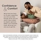 preview thumbnail 5 of 13, Boppy New Nursing Pillow, Clay & Gold Suns