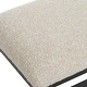 preview thumbnail 7 of 5, Uttermost Halston Upholstered White Bench
