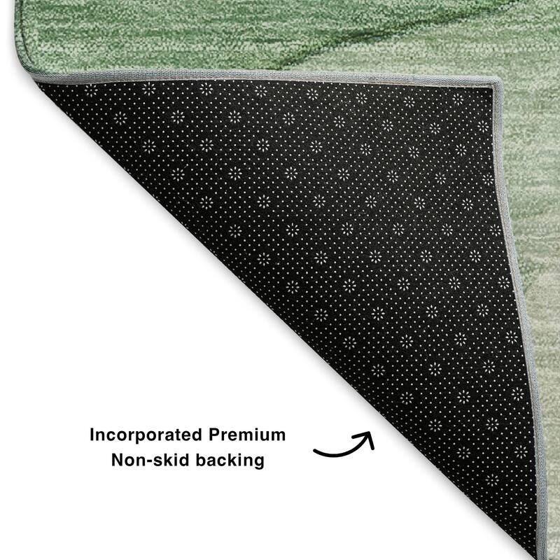 Premium Washable Super Soft Abstract Waves Mayfield Rug