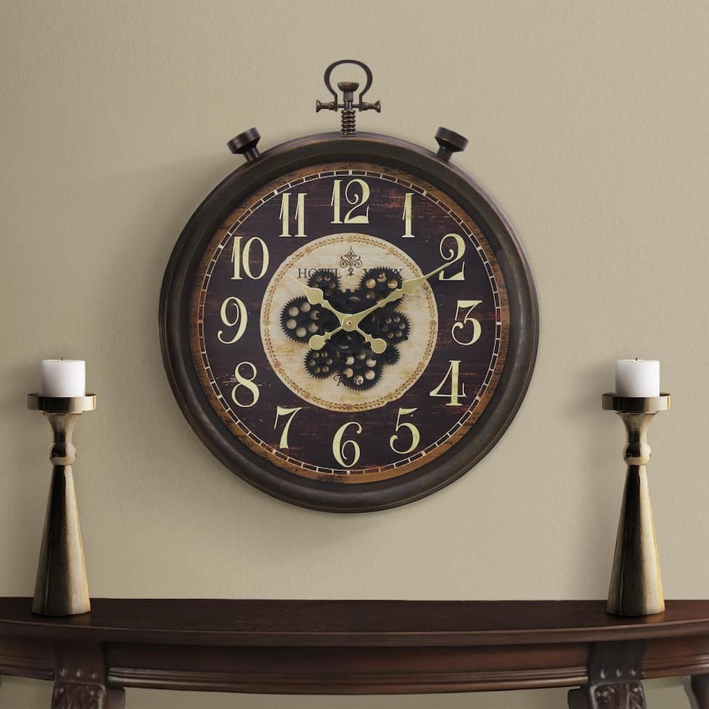 24" Round Wall Clock